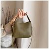 Ielgy Large-Capacity Temperament European American Simple Tote Bag One-Shoulder Messenger Female Bag