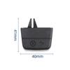 Left and Right Black Front AC Vent Outlet Clip for KIA K2 2011-2015 OE 97460-4X000WK 97480-4X110WK