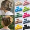 13cm Women Girls Plastic Hair Claws Hair Clips Headwear Large Hairpin Crab Barrette Fashion Ornament Hair Accessories