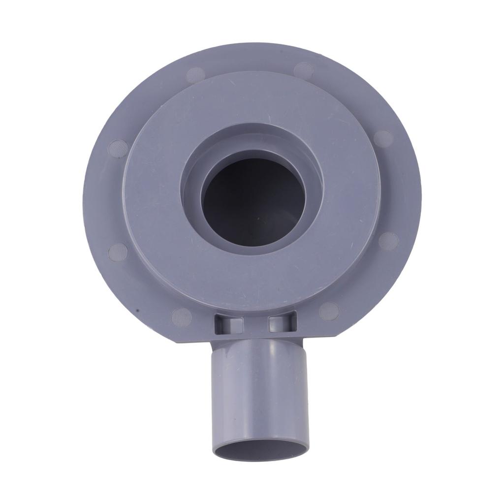 Plastic Drain Connector Adapter Designed for 50mm and 100mm Pipes Featuring Euro 40 Flange Base for Floor Drain Applications
