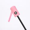 Automatic Folding Umbrella - Compact 3-Fold Clear PVC Canopy with Colorful Handle
