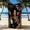 Ręcznik plażowy Michael Jackson5 Wysoka chłonność i szybkie schnięcie Wygodny Lekki Odpowiedni do pływania, na siłownię, na kemping, na jogę, na wakacje