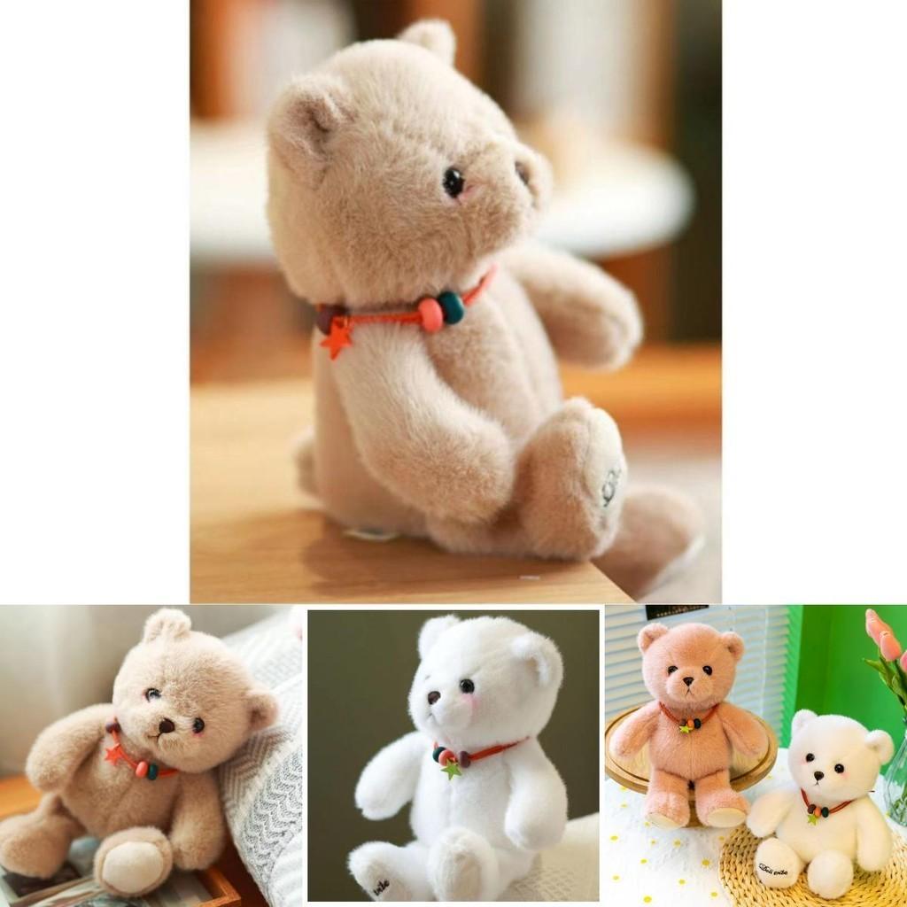 Lucky Teddy Bear Plush Toy For Girls Soft And Cuddly Stuffed Animal For Birthday Gift