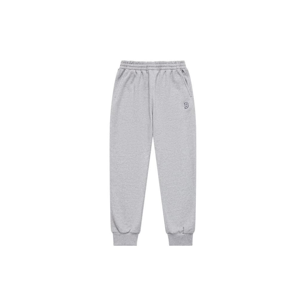 MLB Knitted Sweatpants Unisex Light Heather Gray 3APTB0134-43MGS