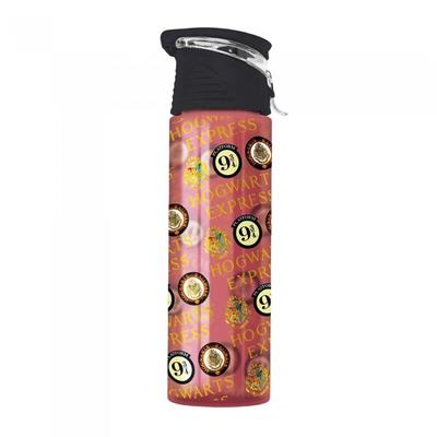 HARRY POTTER Platform 9 3/4 Hogwarts Crest Plastic Water Bottle