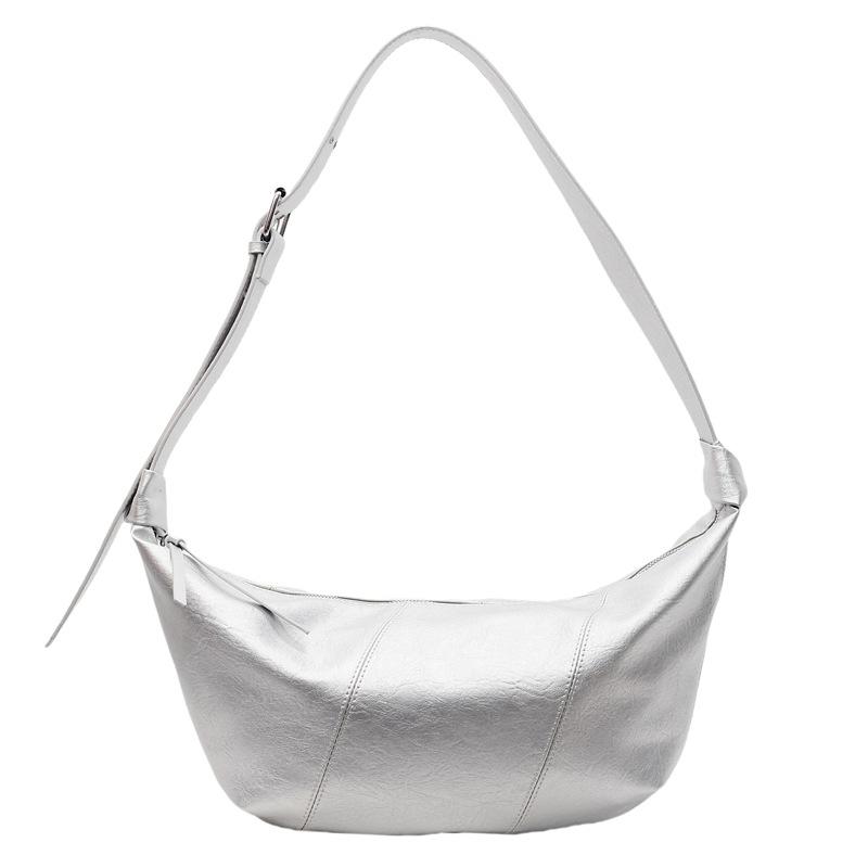 This Year's Popular Simple Dumpling Bag Women's 2025 New Korean Version Casual Messenger Bag Large Capacity Trendy Fashion Shoulder Bag