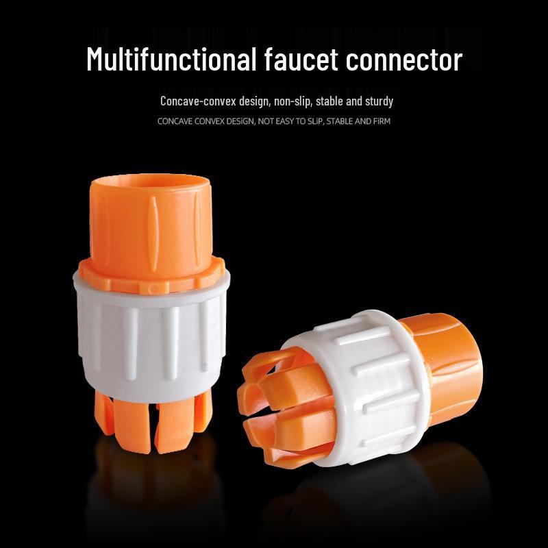 Universal Quick Connect Faucet & Hard Pipe Adapter for Car Wash and Garden Watering