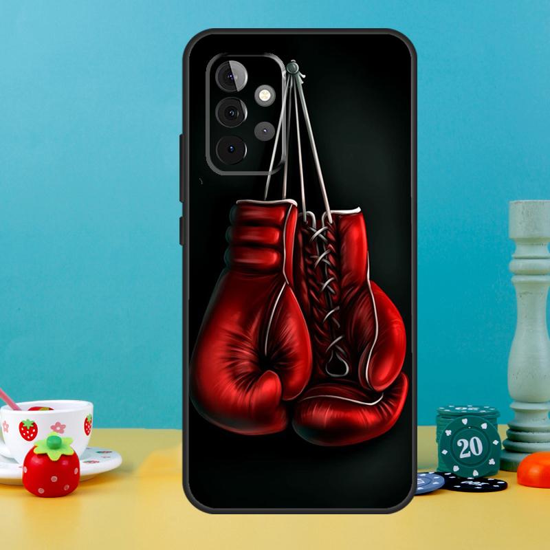 Boxing Gloves Case For Samsung Galaxy A55 A56 A36 A54 A34 A14 A05 A16 A26 A12 A32 A52 A13 A33 A53 A15 A35