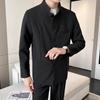 Chinese Style Stand Collar Suit Casual Suit For Men Tunic Suit Complete Set