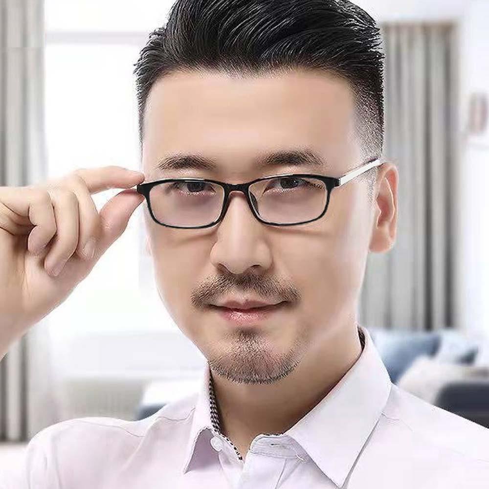 Elastic Unisex Presbyopic Glasses Zinc Zinc Alloy Black TR90 Eyewear Elderly Reading Glasses  Watch Movie