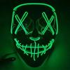 Multi Style Glowing LED Purge Mask Professional Wireless Luminous Party Mask Flashing Decorative Headgear Masker For Halloween