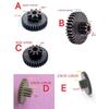 Metal Gear 10T-33T 4mm HOLE Variable Reduction 0.75M+0.7M Double Gear 8/10/33 Teeth Steel Gear