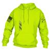 Vintage Basic Style Hoodie 3d Print USA Flagga Mode Casual Kortärmade Hösttoppar Unisex Sportkläder Herrkläder Y2K För Pojkar