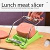Luncheon Meat Slicer 304 Reinforced Stainless Steel Boiled Egg Fruit Soft Cheese Slicer Spam Cutter Canned Meat Slicer