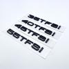 ABS Letters Numbers Emblem For  Audi A6 35TFSI 40TFSI 45TFSI 2.0T 2.4 2.8 4.2 Allroad Car Front Trunk Side Logo Sticker
