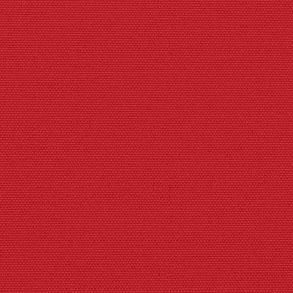 Retractable Side Awning Red 160 x 1000 cm