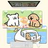 Extra-Large Heated Anti-Slip Cartoon Mouse and Keyboard Pad - Comfortable Desk Pad for Office & Gaming