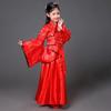 Ethnic Children's Ancient Costumes Silk Robe Chinese Style Clothes  Princess