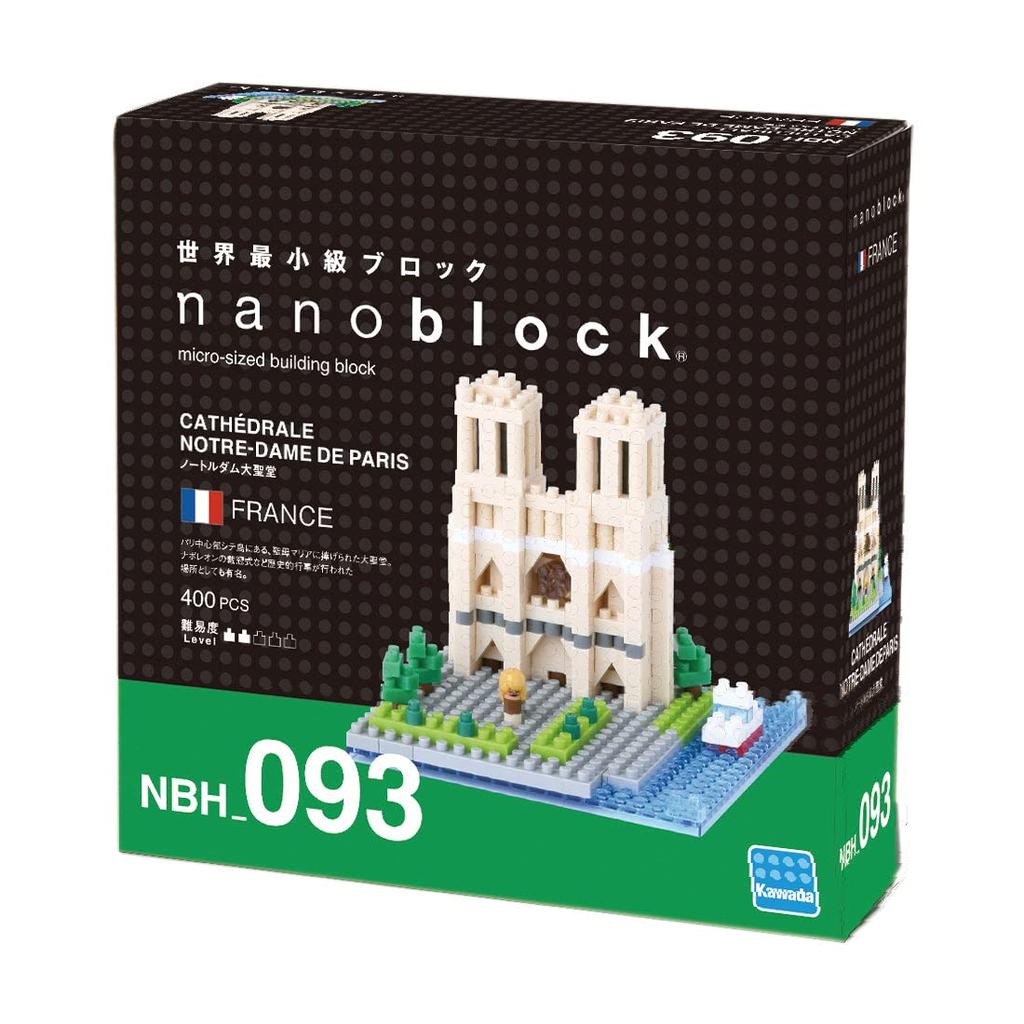 nanoblock Notre Dame Cathedral NBH_093