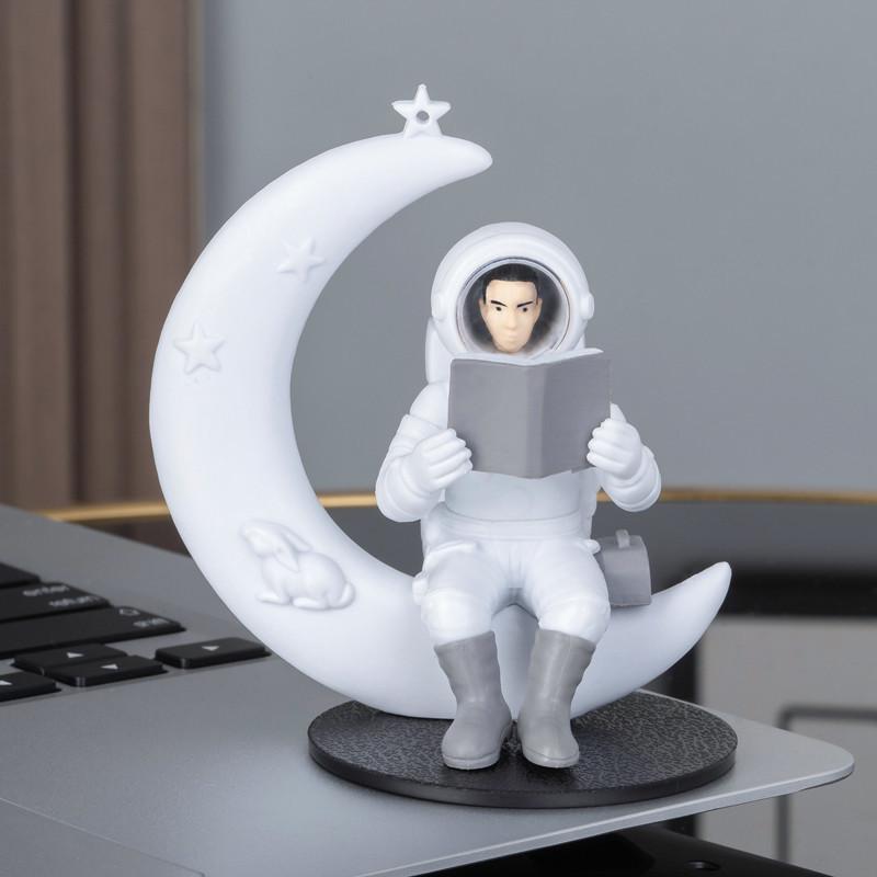 Astronauten-Figur-Ornament für Wohnzimmer oder Kinderzimmer - Weihnachtsgeschenk-Deko Weltraumfahrer