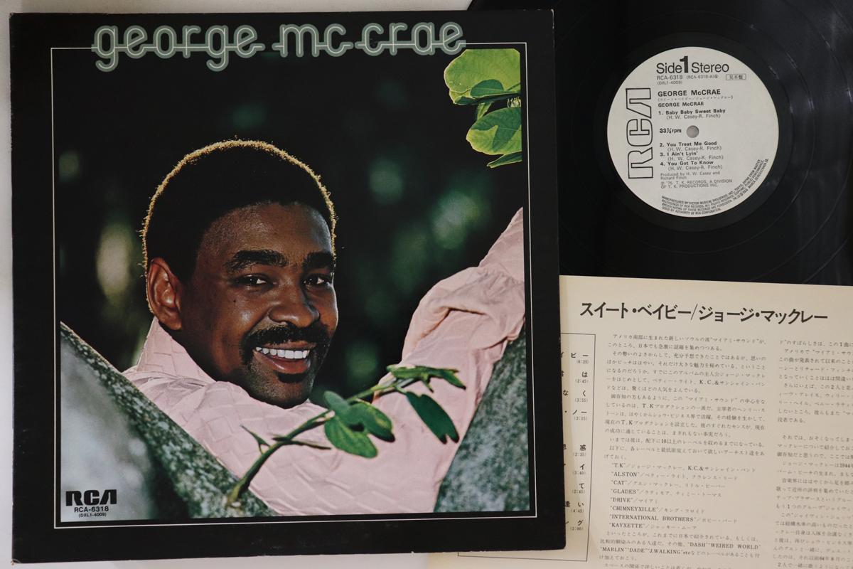 

LP Record GEORGE MCCRAE - George Mccrae RCA6318PROMO TK 1975 Japan Soul/Funk Used