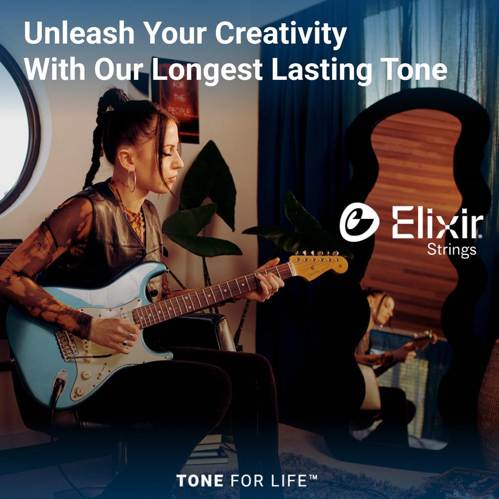 Elixir electric guitar strings OPTIWEB Custom Light .009-.046 #19027