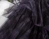 Color-Block Plaid Multi-Layer Mesh Skirt - Women's High-Waisted Midi Skirt for Autumn/Winter