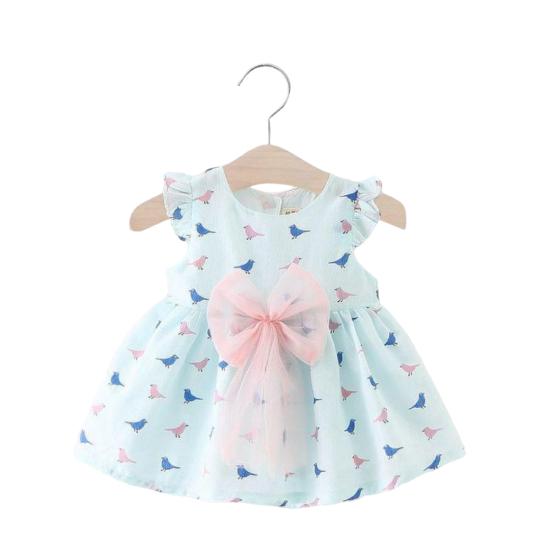 

Детские платья принцессы с принтом для маленьких девочек