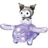 Hanayama Transparent 3D Jigsaw Puzzle Crystal Gallery Sanrio Kuromi Crystal-like Figure Interior Age 7 Up
