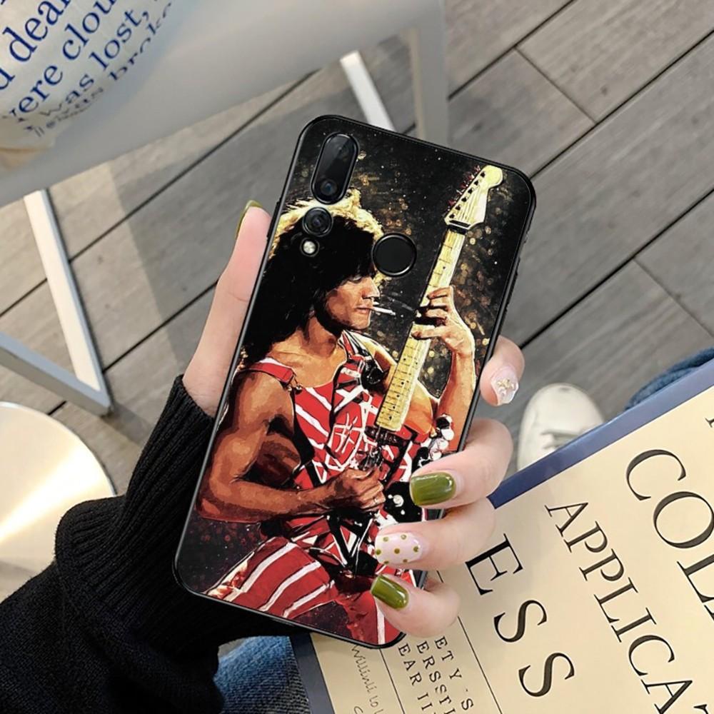 E-Eddie V-Van-Halen Music Guitar Phone Case For Huawei Y9 6 7 5 Prime Enjoy 7s 7 8 Plus 7a 9e 9plus 8E Lite Psmart Shell