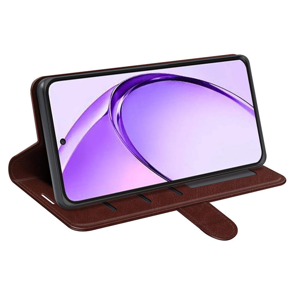 For Oppo A3 Pro (Global) 5G/A3 Pro (India) 5G/K12x 5G (India)/A80 5G Case Crazy Horse Texture Leather Stand Wallet Phone Cover