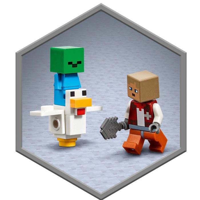 LEGO Minecraft Red Horse Stable 21187 Multicolor
