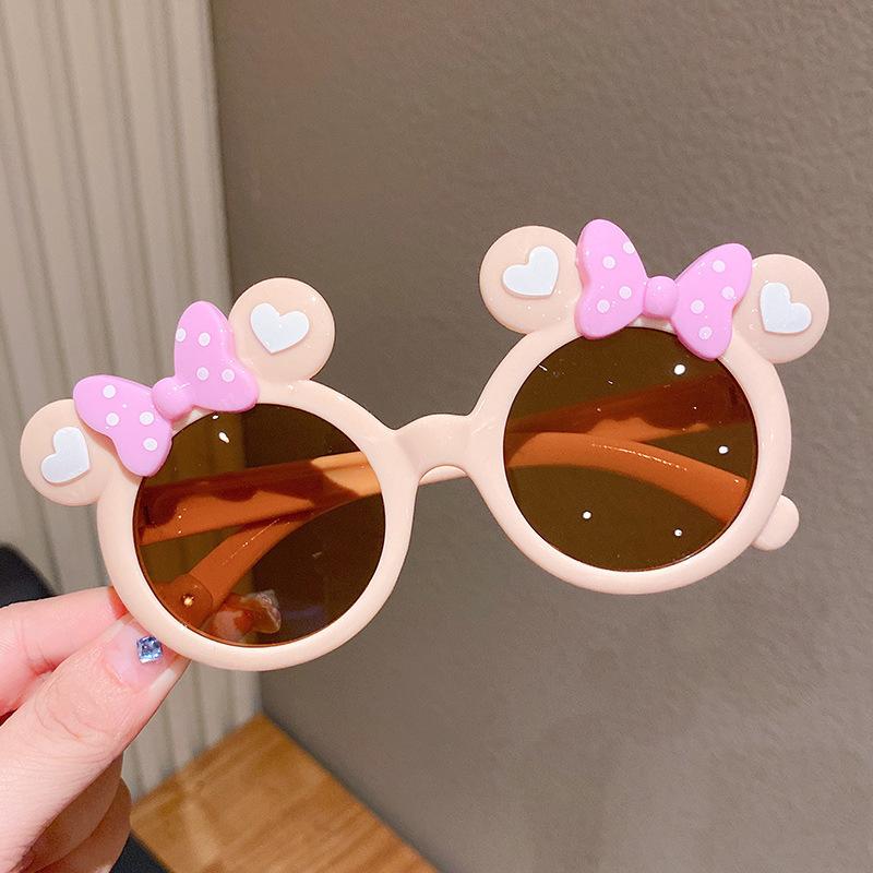 

Детские очки Солнцезащитные очки для маленьких девочек Солнцезащитные очки Солнцезащитные очки для девочек с защитой от ультрафиолета (3-12 years old) коричный