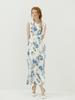 VIA LACTEA Floral Maxi Dress