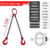 Complete Lifting Chain Sling with Hooks for Mining and Rigging