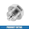 A ABSOPRO Car Engine Magnetic Drain Plug Stainless Steel with Copper Washers 2 Pack M20x1.5