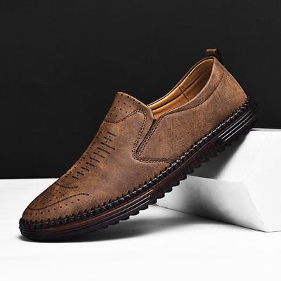 Herbst Neu Handgefertigt Herren Lederschuhe Fahrschuhe Slipper Business Klassisch Mann Marke Casual Flats Schuh Mokassins Plus 38-48