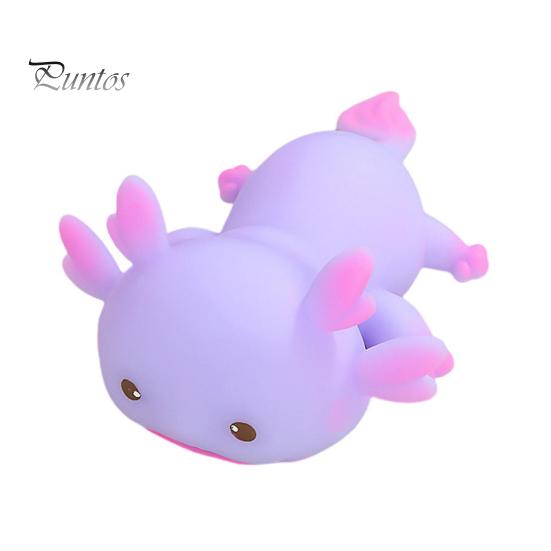 Cartoon Salamander Squeeze Toy Anxiety Stress Relief Salamandrid Pinch Sensory Toy Kids Teens Adults Soft Stress Ball Animal Fidget Toy