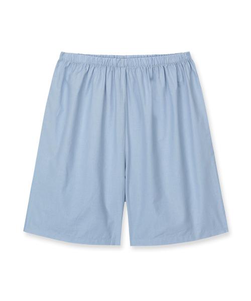 [May Flower] Classic Blue Short Sleeve Pure Cotton Men's Plus Size Pajama Set [Shipped from Korea] 100% Authentic