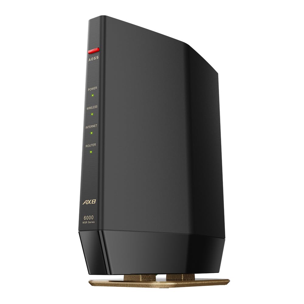 

Buffalo WiFi Wireless LAN 6 11ax AX6000 Японський виробник 15 14 iPhone SE Nintendo Switch Робота PS5 Smart moving eco package Wi-Fi