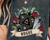 DND ROGUE SHIRT, Rogue dice, Dnd shirt women, Dagger Dagger, Sneak Attack, dnd rogue, Dnd Class shirt, dnd gifts for her, rogue tshirt