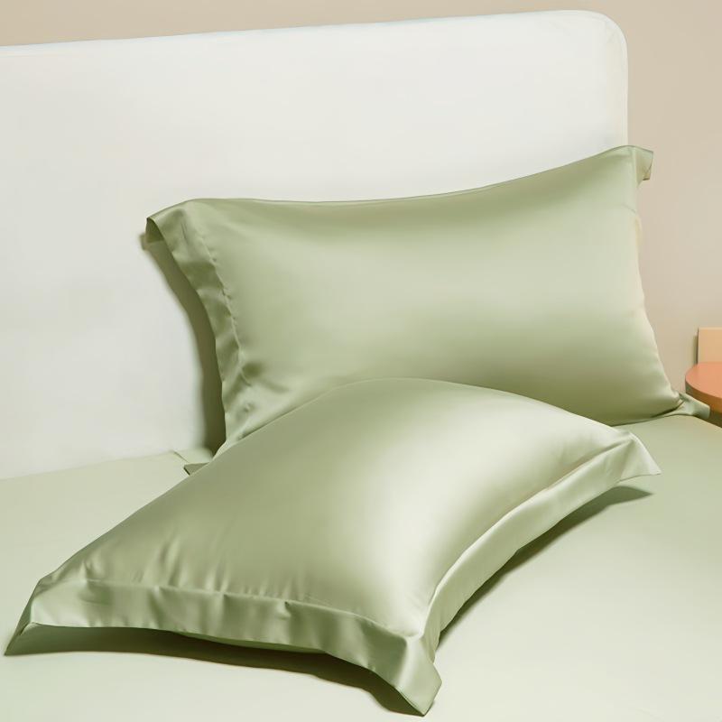 Tencel Pillowcase Summer Cool Silk Beauty Pillowcase Solid Color Ice Silk Pillowcase