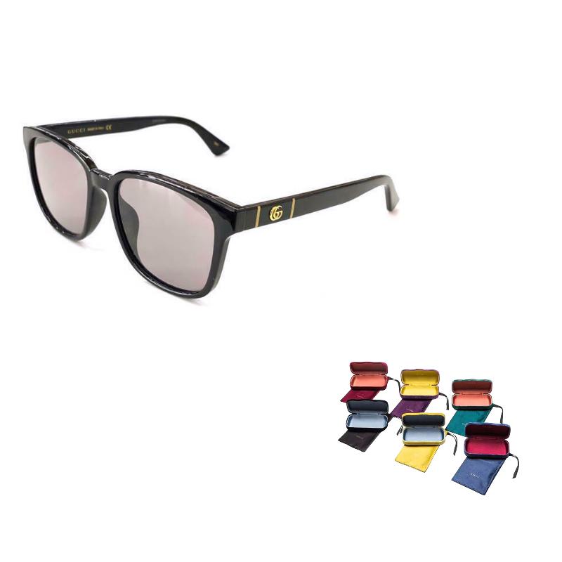 Gucci UV Protection Large Frame Square Frame Sunglasses Same Style Unisex