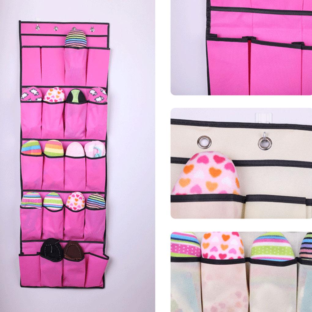 Over the Door Shoe Organizer Rack Hanging Storage Space Saver Hanger
