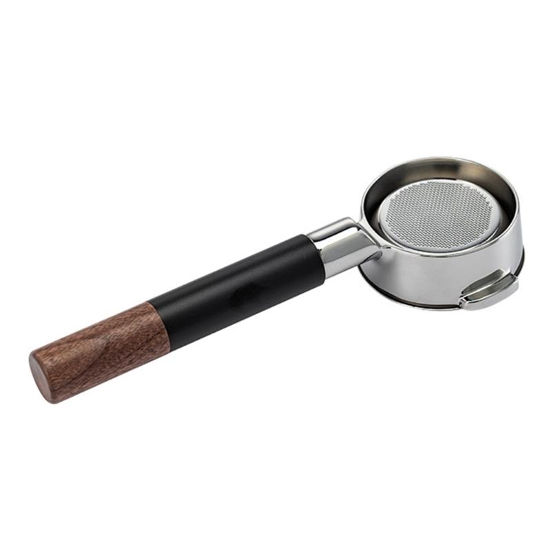 Heat Resistant Ergonomic Coffee Machine Portafilter 58mm Replacement Handle Metal Texture for E61 Series Models