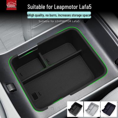Leapmotor Lafa5 Armlehnen-Aufbewahrungsbox: Mittelkonsolen-Organizer & Innenraum-Autozubehör.