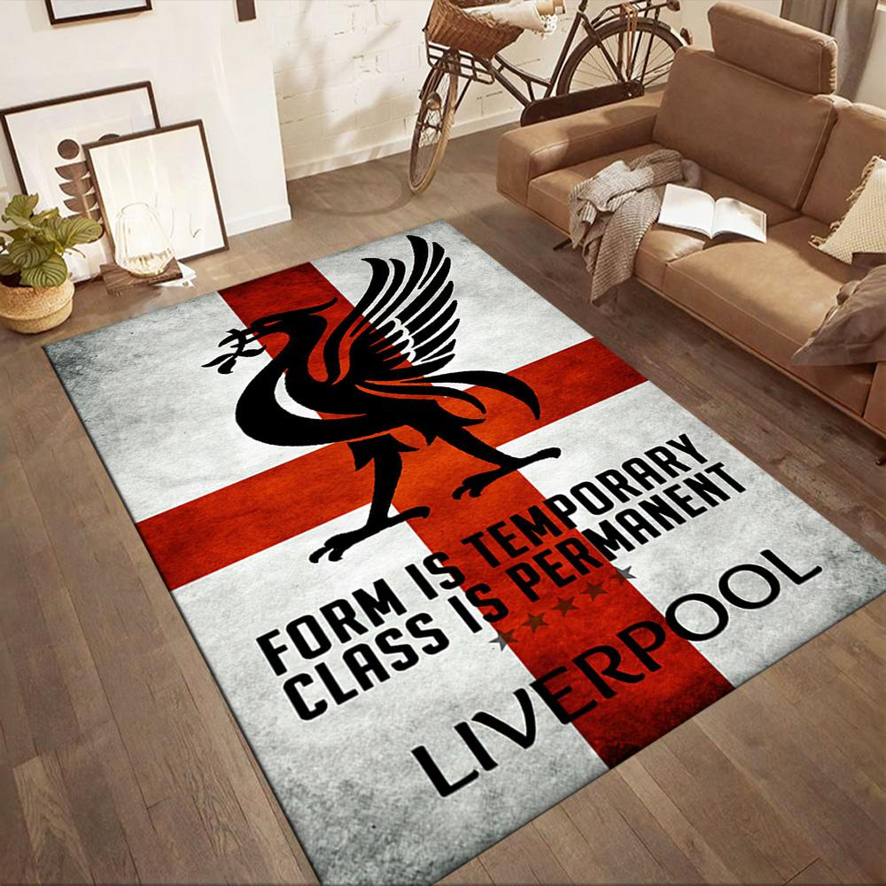 Liverpool Football Club Floor Mat Design For Game Room Kitchen Entryway Living Rooms Antislip Rug Decorate Offices Best For Christmas
