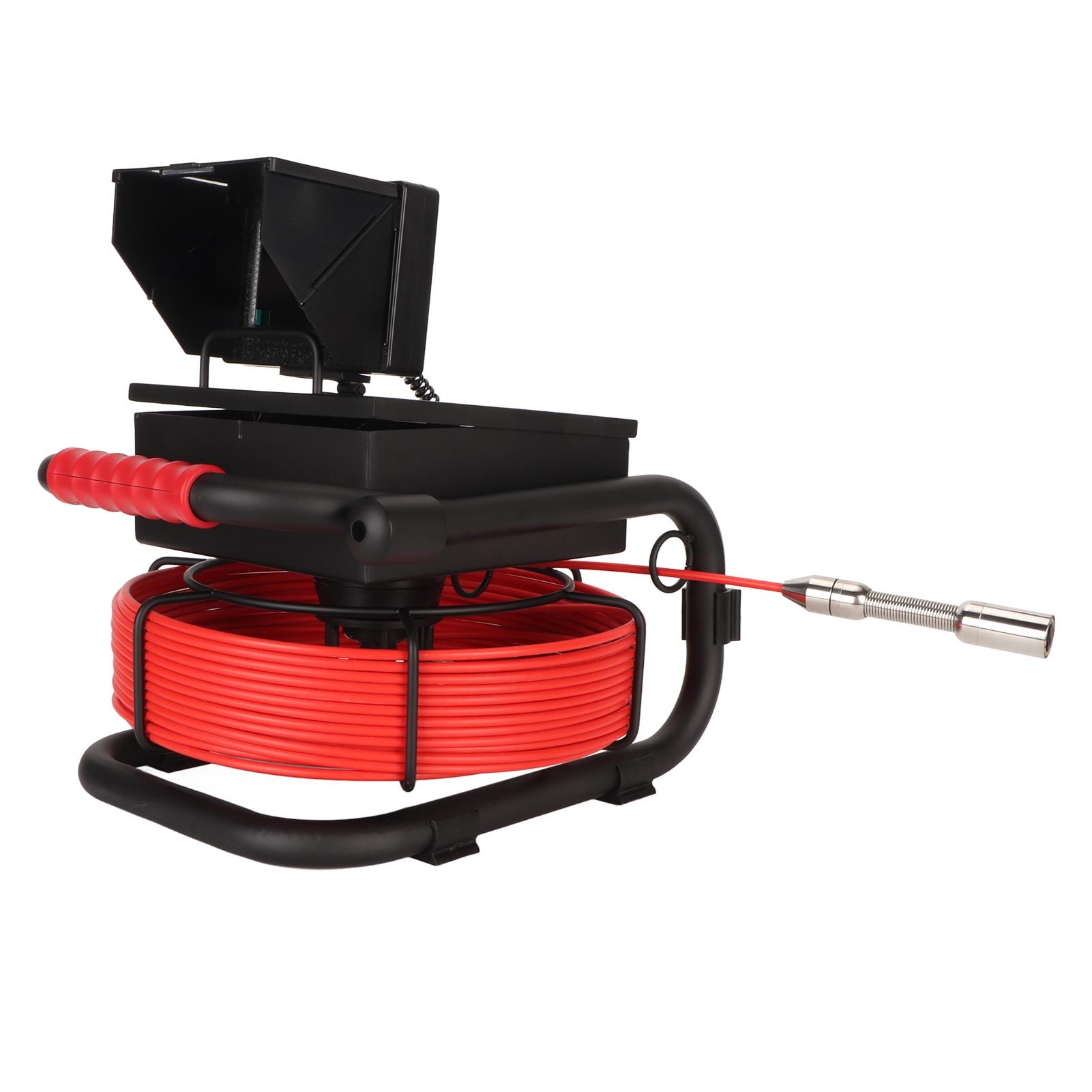 

Камера для канализации 4,3 дюйма, небольшой DVR-регистратор, зонд из нержавеющей стали, камера для осмотра труб 100‑240 В, 20 м 20M