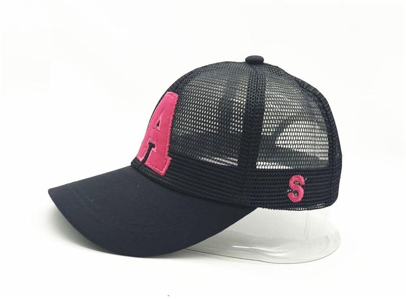 Summer autumn Kid Boy Cartoon Letter Embroidered Baseabll Caps Children Girls Outdoor Leisure Mesh Sport hats