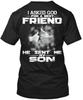 Cool Friends Forever Between Dad And Son Tees I T-Shirt Made In USA S To 5XL